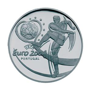 Czech Republic / Silver Half Ounce 2004 Euro Football - reverse photo