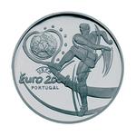 Silver Half Ounce 2004 Euro Football: Photo Coin, Czech Republic, Silver Half Ounce 2004 Euro Football / thumbnail