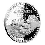 Silver Thaler 2018 Birth of a Child: Photo Coin, Czech Republic, Silver Thaler 2018 Birth of a Child / thumbnail
