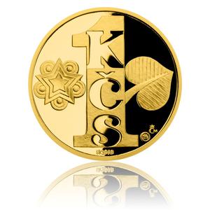 Czech Republic / One Koruna 2018 Gold Replica - reverse photo