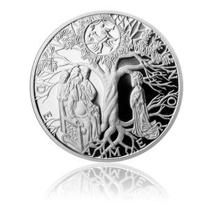 Czech Republic / Silver Ounce 2013 Decameron Day First - Gascon Lady - reverse photo