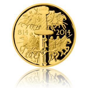 Czech Republic / Gold Ounce 2015 Charles the Great - obverse photo