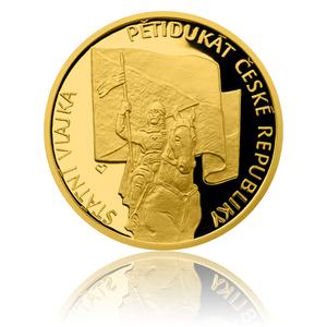 Czech Republic / Four Ducats 2015 National Flag - reverse photo