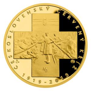 Czech Republic / Gold Half Ounce 2019 Czechoslovak Red Cross - obverse photo
