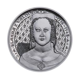 Czech Republic / Silver Half Ounce 2008 Blanka of Valois - reverse photo