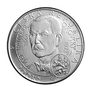 Czech Republic / Two Hundred Korun 2003 Ski Association Anniversary - reverse photo
