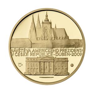 Czech Republic / Gold Ounce - Barack Obama - obverse photo