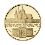 Gold Ounce - Barack Obama: Photo Coin, Czech Republic, Gold Ounce - Barack Obama / thumbnail