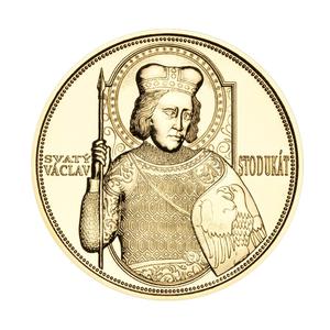 Czech Republic / One Hundred Ducats 2008 St Vaclav - reverse photo