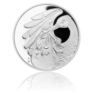 Czech Republic / Thaler 2015 Newborn Baby and Christening - obverse photo