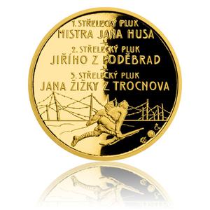 Czech Republic / Gold Half Ounce 2017 Battle of Zborov - obverse photo