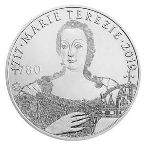 Czech Republic / Silver Ten Ounces 2019 Maria Theresa - Currency Reform - reverse photo