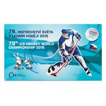 Silver Medal 2015 World Championship in Ice Hockey: Photo Coin, Czech Republic, Silver Medal 2015 World Championship in Ice Hockey / thumbnail