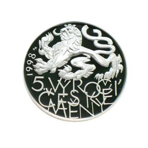 Czech Republic / Silver Ounce 1998 Czech Mint - reverse photo