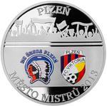 Czech Republic / Silver Medal 2013 Plzen / Coloured Proof - reverse photo
