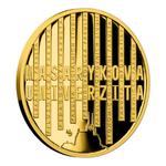 Gold Quarter Ounce 2019 Masaryk University Brno: Photo Coin, Czech Republic, Gold Quarter Ounce 2019 Masaryk University Brno / thumbnail