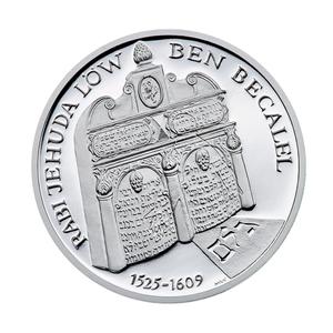 Czech Republic / Silver Half Ounce 2009 Rabi Jehuda Low ben Becalel - reverse photo