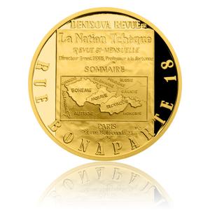 Czech Republic / Gold Half Ounce 2016 Czechoslovak National Council - obverse photo