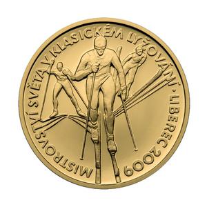 Czech Republic / Gold Half Ounce 2009 Ski Championship - reverse photo