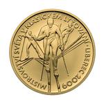 Gold Half Ounce 2009 Ski Championship: Photo Coin, Czech Republic, Gold Half Ounce 2009 Ski Championship / thumbnail