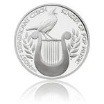 Silver Ounce 2014 Karel Gott - English: Photo Coin, Czech Republic, Silver Ounce 2014 Karel Gott - English / thumbnail