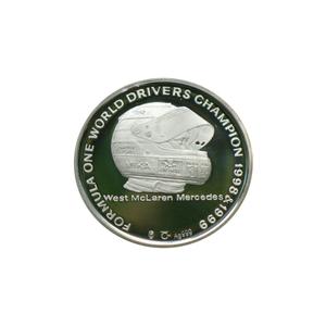 Czech Republic / Silver Medal Mika Hakkinen - reverse photo