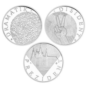 Czech Republic / Silver Half Ounce 2016 Vaclav Havel - Dramatist - reverse photo