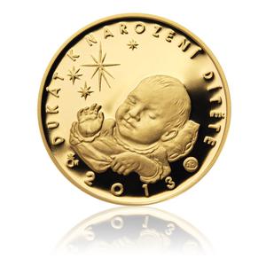 Czech Republic / Ducat 2013 Newborn Baby - Personalised - reverse photo