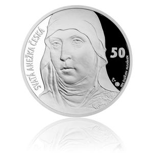 Czech Republic / Silver Half Ounce 2016 St Agnes - reverse photo