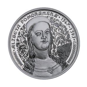 Czech Republic / Silver Half Ounce 2008 Alzbeta Pomoranska - reverse photo