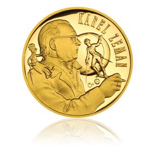 Czech Republic / Gold Half Ounce 2010 Karel Zeman - obverse photo