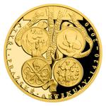 Gold Half Ounce 2020 Prague Articles: Photo Coin, Czech Republic, Gold Half Ounce 2020 Prague Articles / thumbnail
