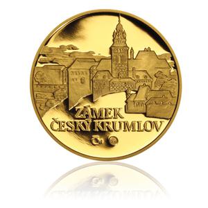 Czech Republic / Gold Quarter Ounce 2010 Cesky Krumlov Castle - reverse photo