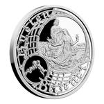 Silver Ounce 2017 Prague Astronomical Clock - Gemini: Photo Coin, Czech Republic, Silver Ounce 2017 Prague Astronomical Clock - Gemini / thumbnail