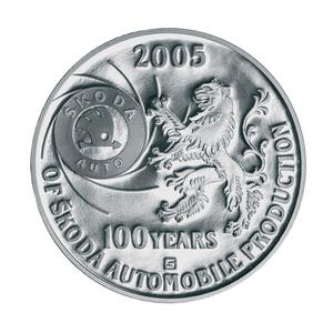 Czech Republic / Silver Medal 2005 Automobile - obverse photo