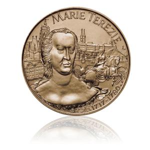 Czech Republic / Brass Medal - Maria Theresa of Austria - reverse photo