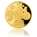 Five Haleru 1977 Gold Replica: Photo Coin, Czech Republic, Five Haleru 1977 Gold Replica / thumbnail