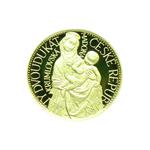 Gold Quarter Ounce 1998 Krumlovská Madona: Photo Coin, Czech Republic, Gold Quarter Ounce 1998 Krumlovska Madona / thumbnail
