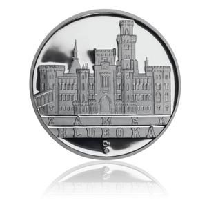 Czech Republic / Silver Ounce 2010 Hluboka Castle - reverse photo