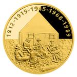 Gold Quarter Ounce 2019 Scouts: Photo Coin, Czech Republic, Gold Quarter Ounce 2019 Scouts / thumbnail