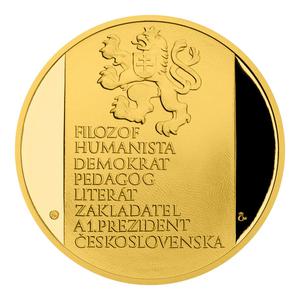 Czech Republic / Gold Ounce 2017 T. G. Masaryk - obverse photo