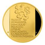 Gold Ounce 2017 T. G. Masaryk: Photo Coin, Czech Republic, Gold Ounce 2017 T. G. Masaryk / thumbnail