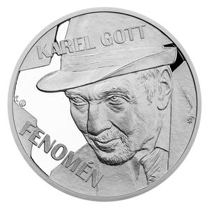 Czech Republic / Silver Ounce 2019 Karel Gott - Phenomenon - reverse photo