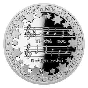 Czech Republic / Silver Medal 2018 Christmas Carol - reverse photo