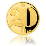 Five Haleru 1977 Gold Replica: Photo Coin, Czech Republic, Five Haleru 1977 Gold Replica / thumbnail