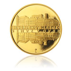 Czech Republic / Gold Quarter Ounce 2013 Jindrichuv Hradec Castle - reverse photo