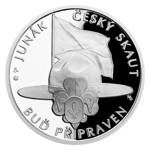 Czech Republic / Silver Ounce 2019 Scouts - obverse photo