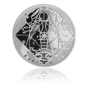 Czech Republic / Silver Half Ounce 2010 Cancer - reverse photo