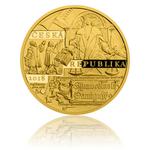 Gold Half Ounce 2018 Klaudyán Map: Photo Coin, Czech Republic, Gold Half Ounce 2018 Klaudyán Map / thumbnail