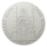 Platinum Half Kilo 2018 Gothic Style: Photo Coin, Czech Republic, Platinum Half Kilo 2018 Gothic Style / thumbnail